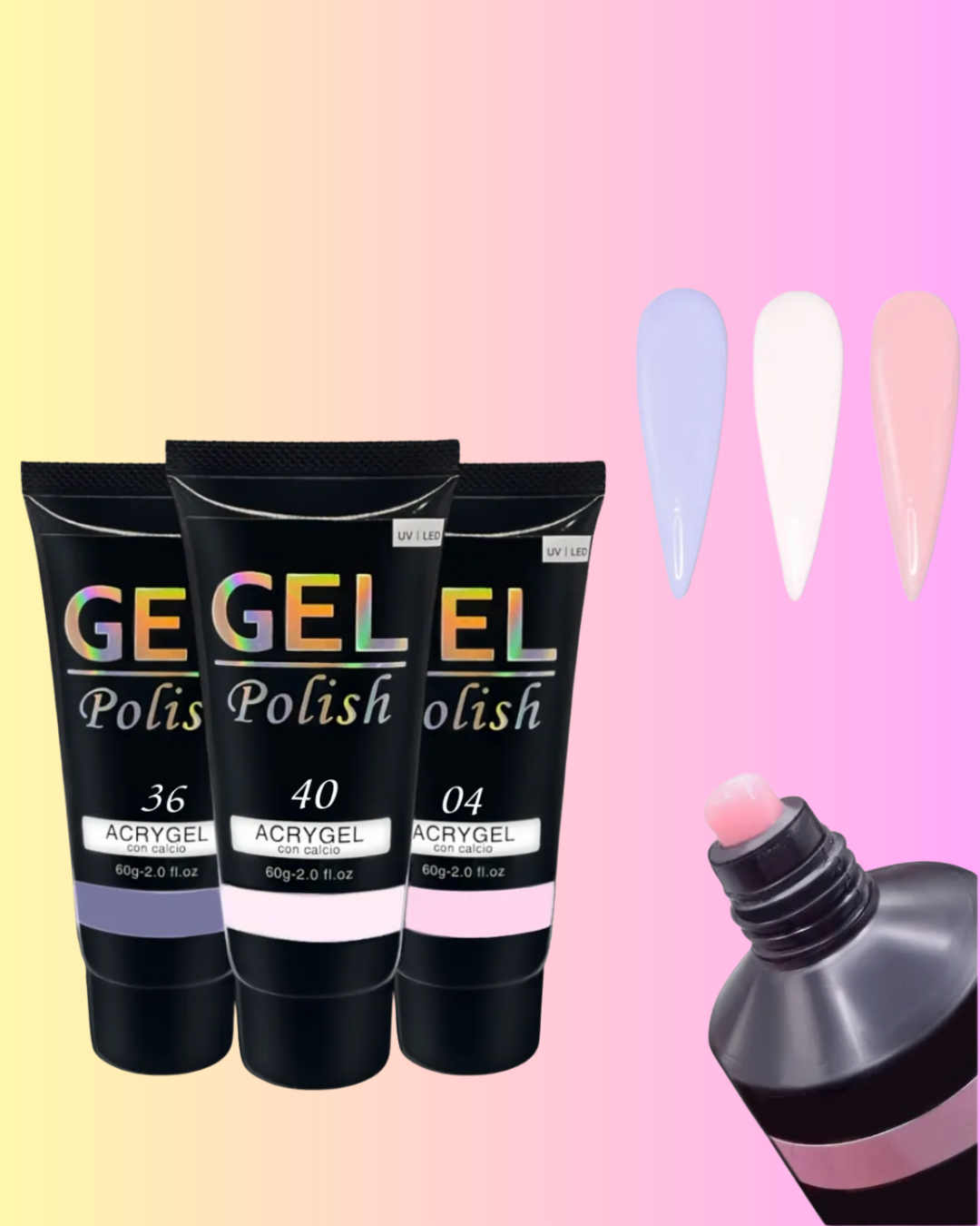 PACK AHORRO - 3 ACRYGEL