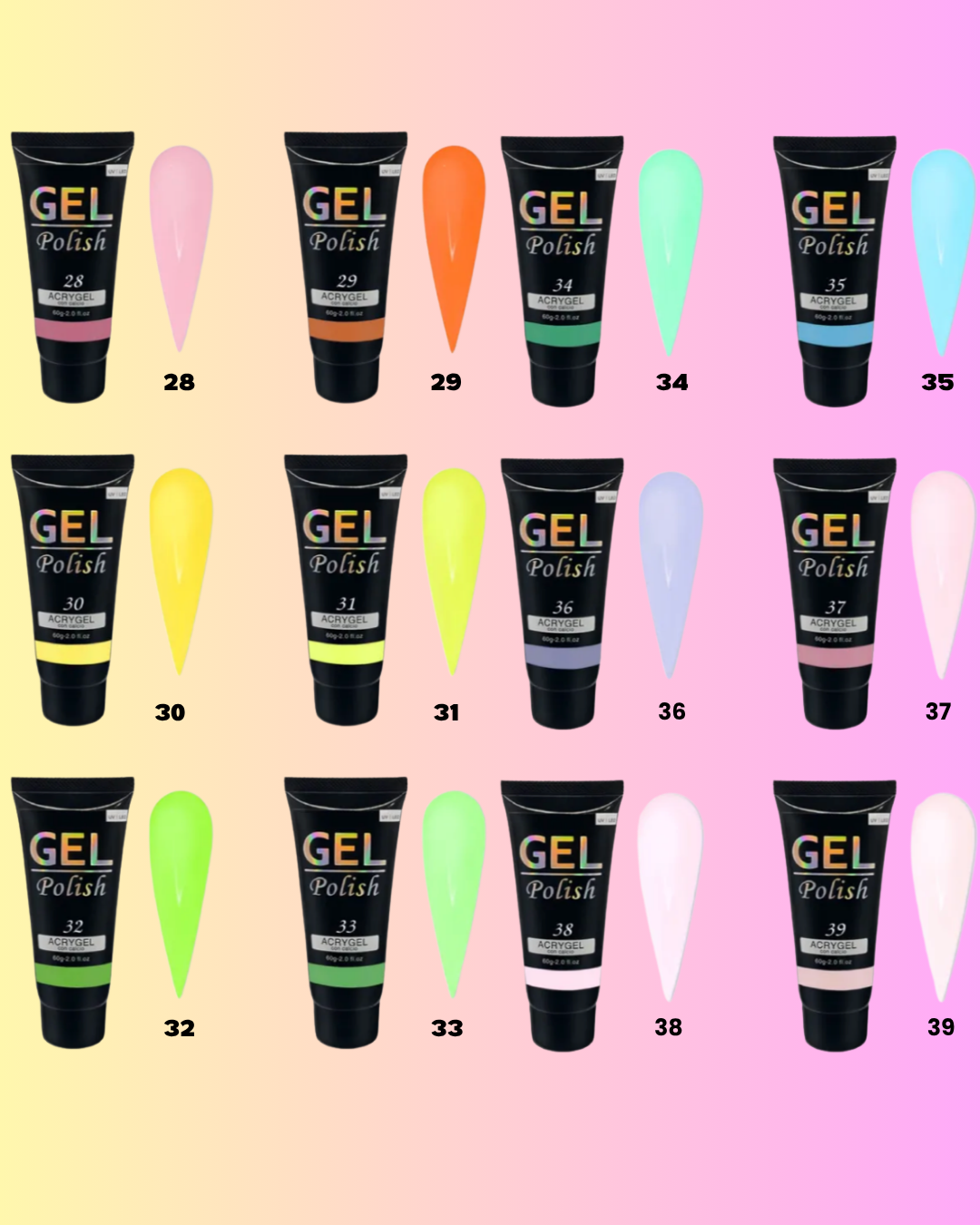 PACK AHORRO - 3 ACRYGEL