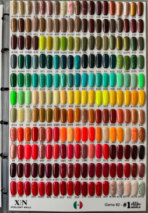 KIT BASICO 5 TONOS + 1 BASE + 1 TOP COAT